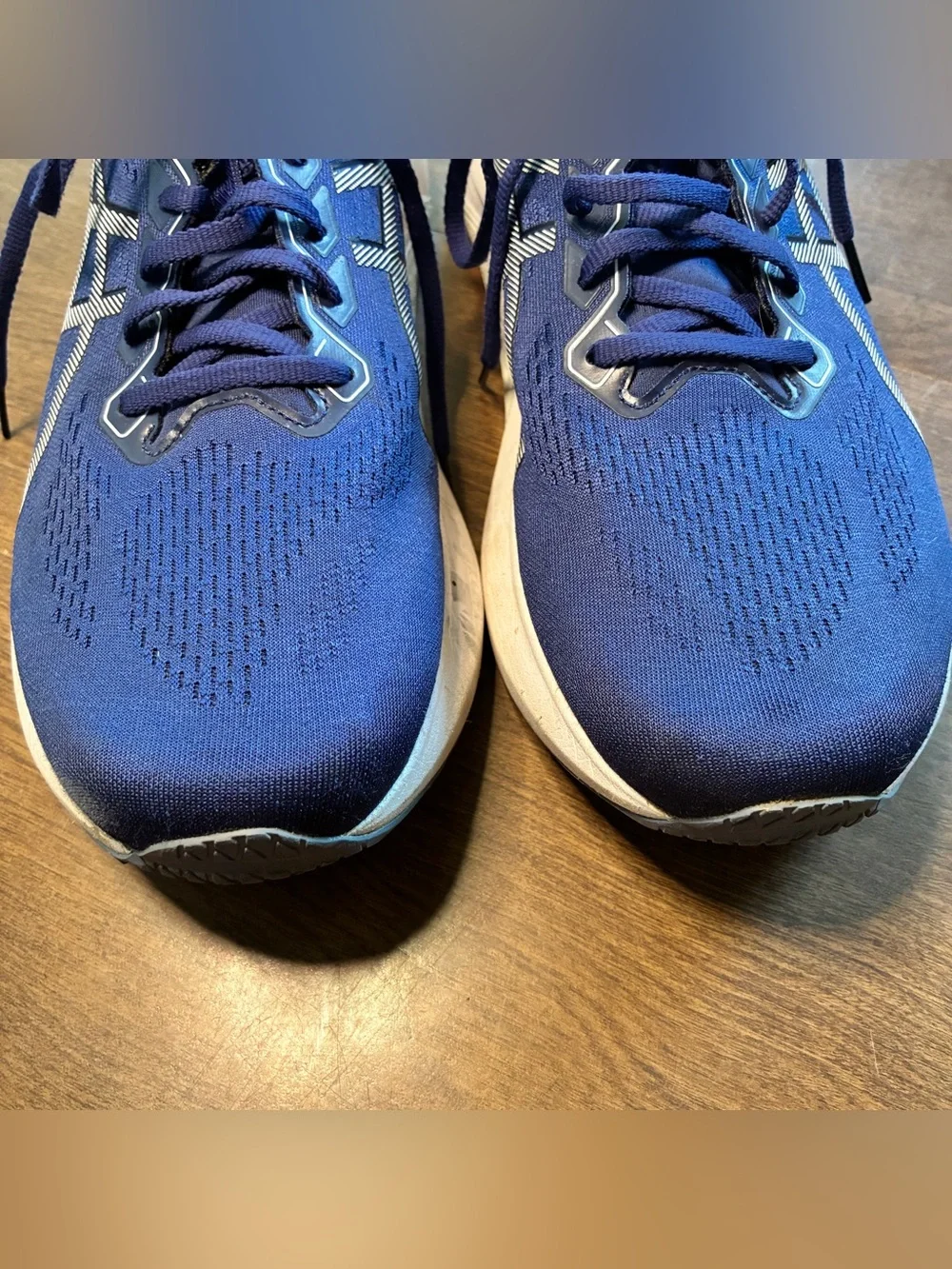 ASICS Men's Gel-Kayano 30 Blue and White Size 14